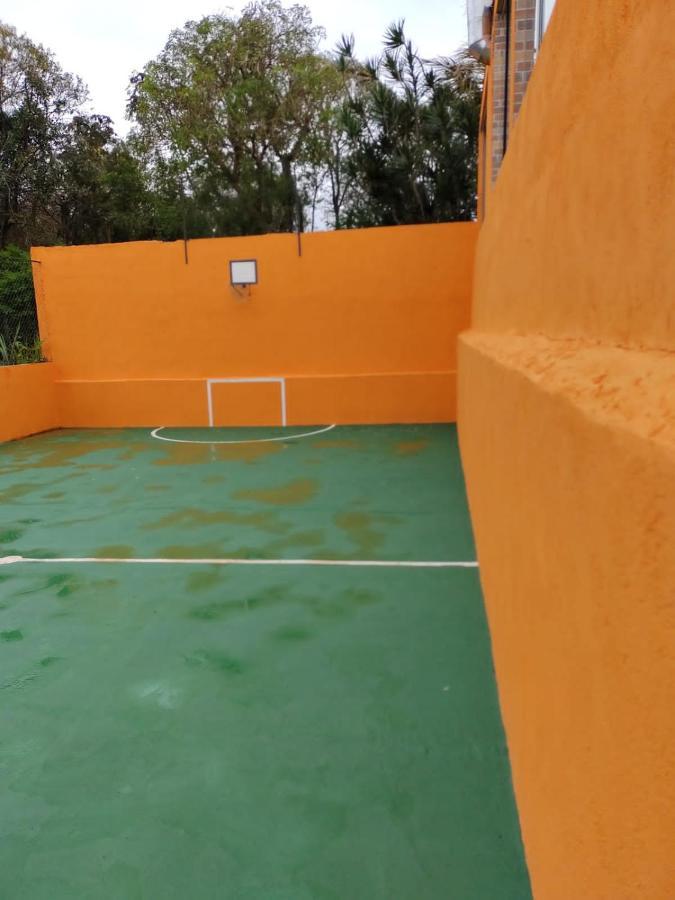 Chacara Bella Vida Com Piscina Churrasqueira Salao De Festas Fogao A Lenha Quadra Aracariguama Exteriör bild