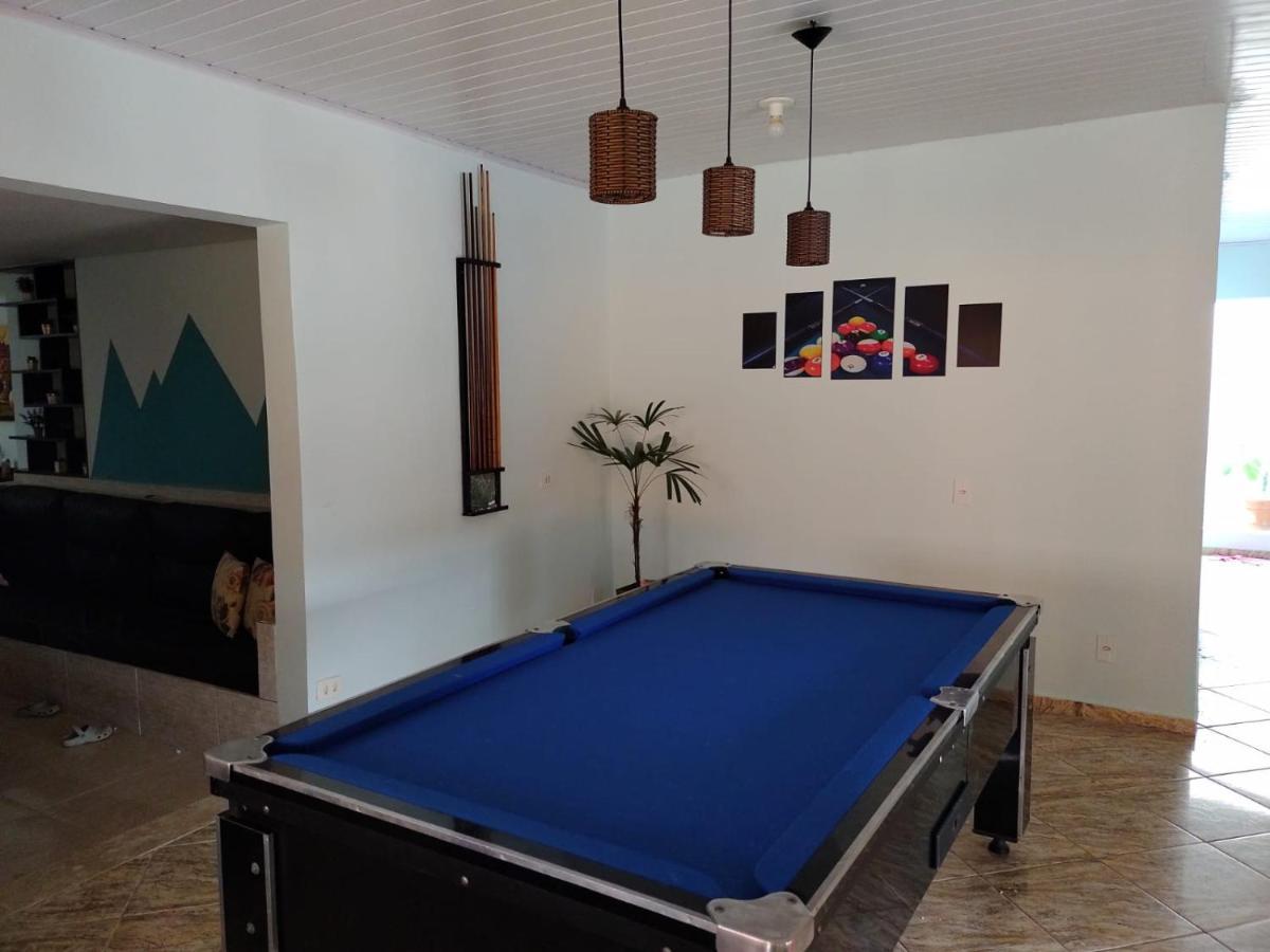 Chacara Bella Vida Com Piscina Churrasqueira Salao De Festas Fogao A Lenha Quadra Aracariguama Exteriör bild
