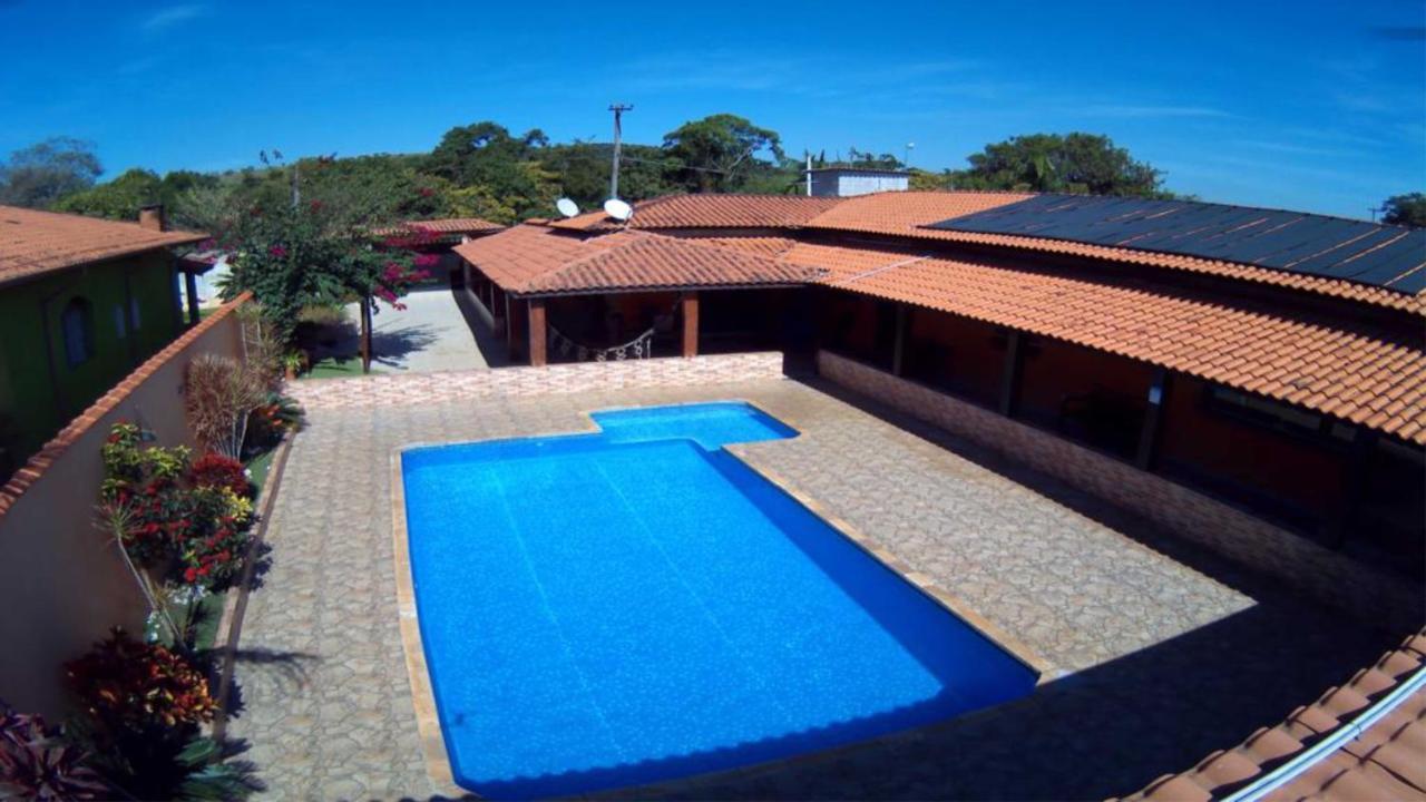 Chacara Bella Vida Com Piscina Churrasqueira Salao De Festas Fogao A Lenha Quadra Aracariguama Exteriör bild
